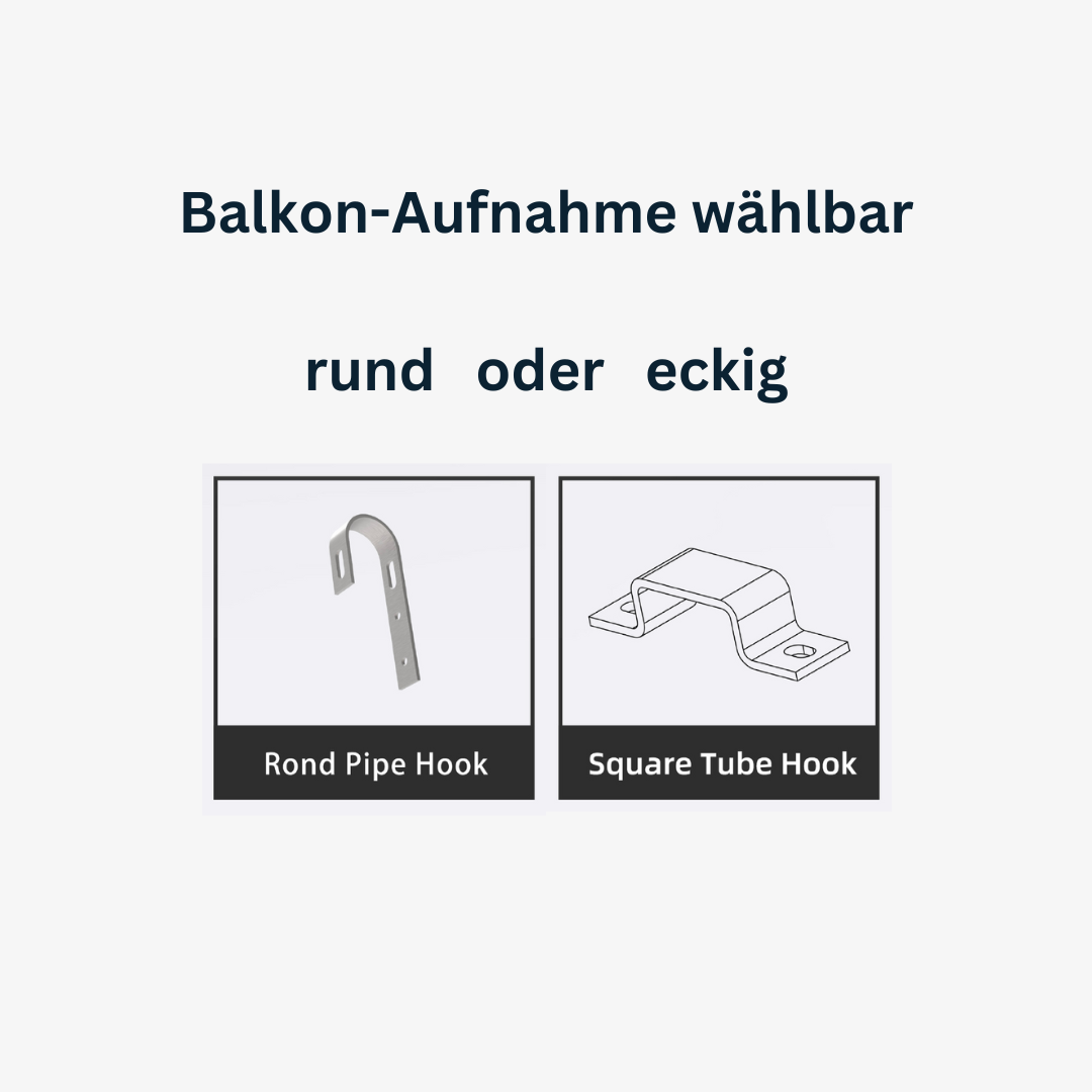 Rhino Peak Trio³ - Gitterbalkon