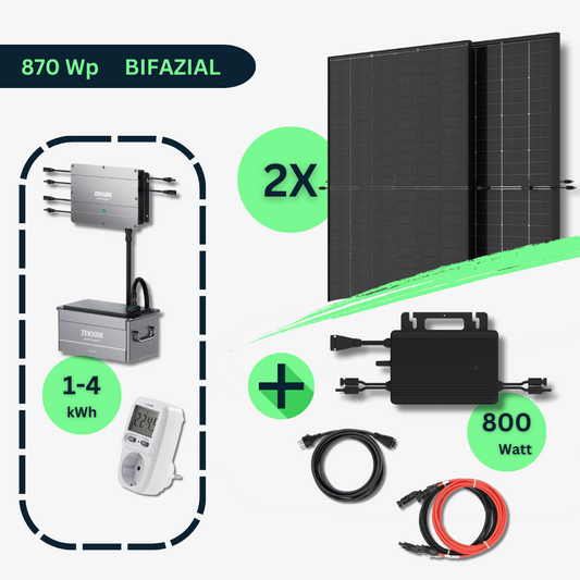 Rhino Peak Duo² - Gartenhaus Bifazial PRO+